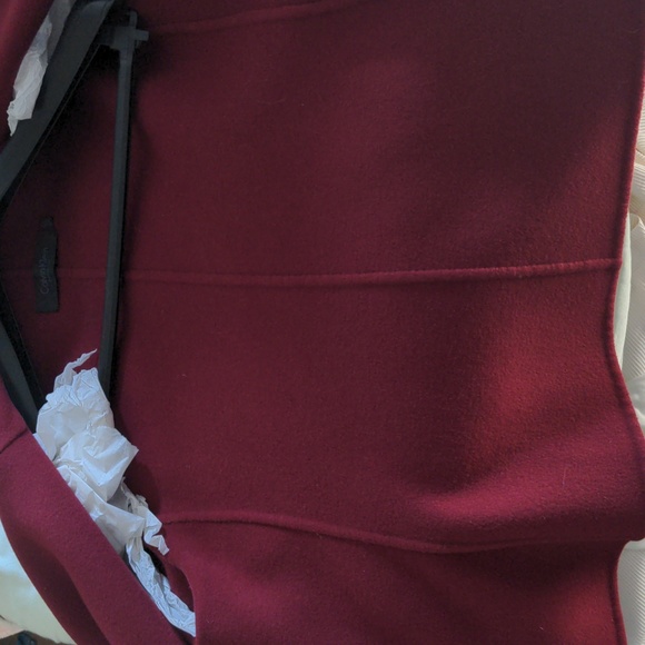 Vintage Calvin Klein Collection wool/ cashmere designer blazer Italy, size 14/50 - Picture 10 of 12